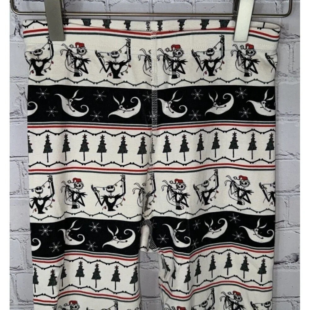 HANNA ANDERSSON X DISNEY Nightmare Before Xmas Pajama Set Organic Cotton Size 12